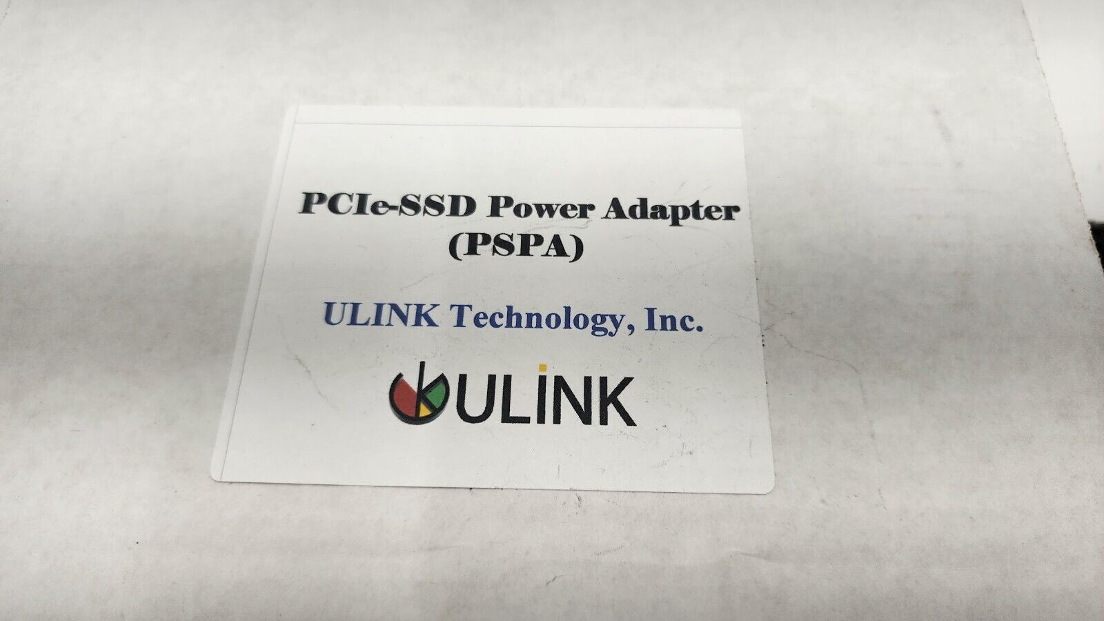Ulink Tech PCIe-SSD Power Adapter PCI Card PW-PSPA-D1 PCI Power Cycling Tool