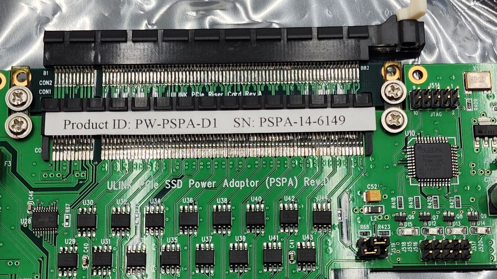 Ulink Tech PCIe-SSD Power Adapter PCI Card PW-PSPA-D1 PCI Power Cycling Tool