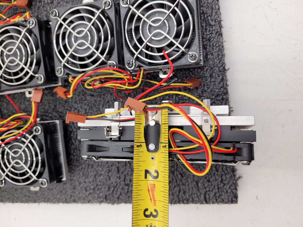 Lot 16+ Marlow Industries Thermoelectric Cooler Peltier XLT-2398 L Fans Heatsink