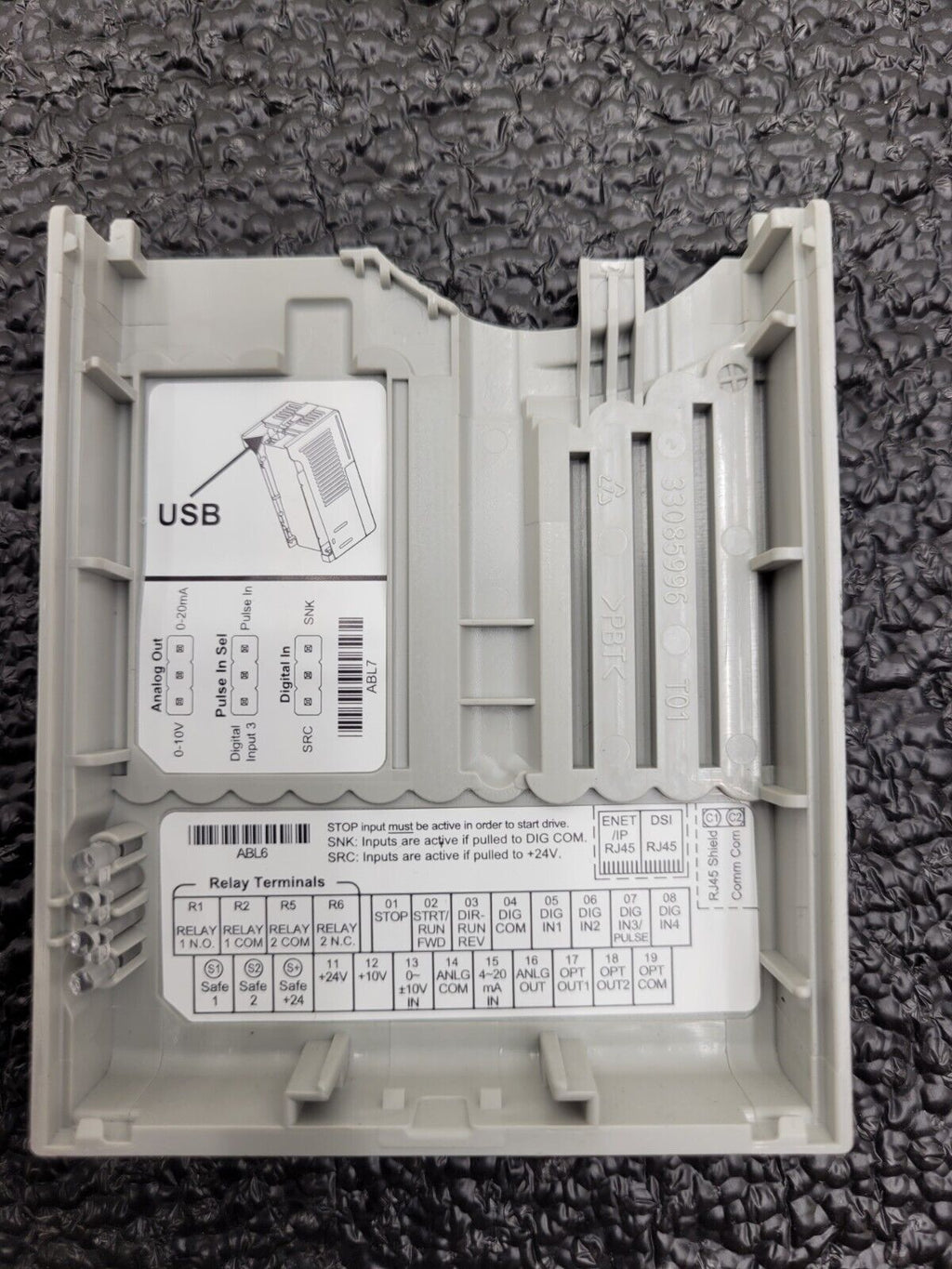 Allen Bradley 25B-E4P2N104 /A PowerFlex 525 EtherNet AC Drive 480V 6A 3HP 2.2kW