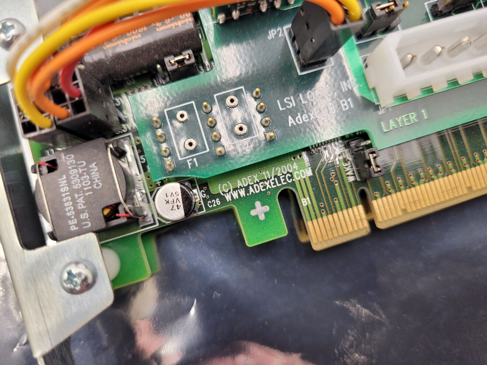 ADEX Electronics PCI Express X16 Bus Isolation Extender Power Cycling Tool PEX16