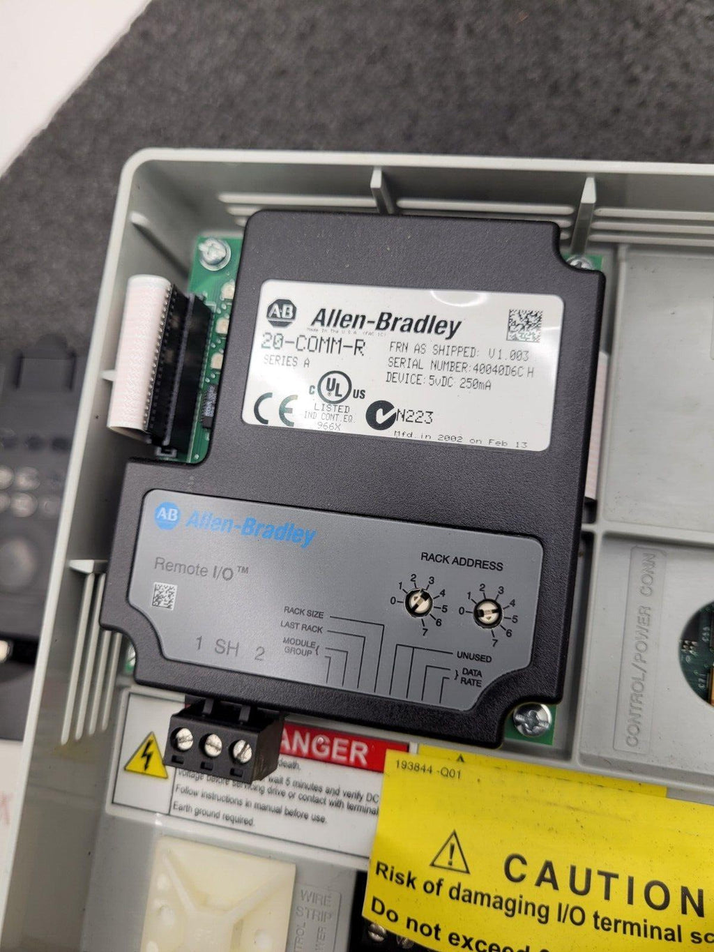 Allen Bradley 20AD5P0A0AYNNRNN /A PowerFlex 70 480V 3HP AC VFD Motor Drive