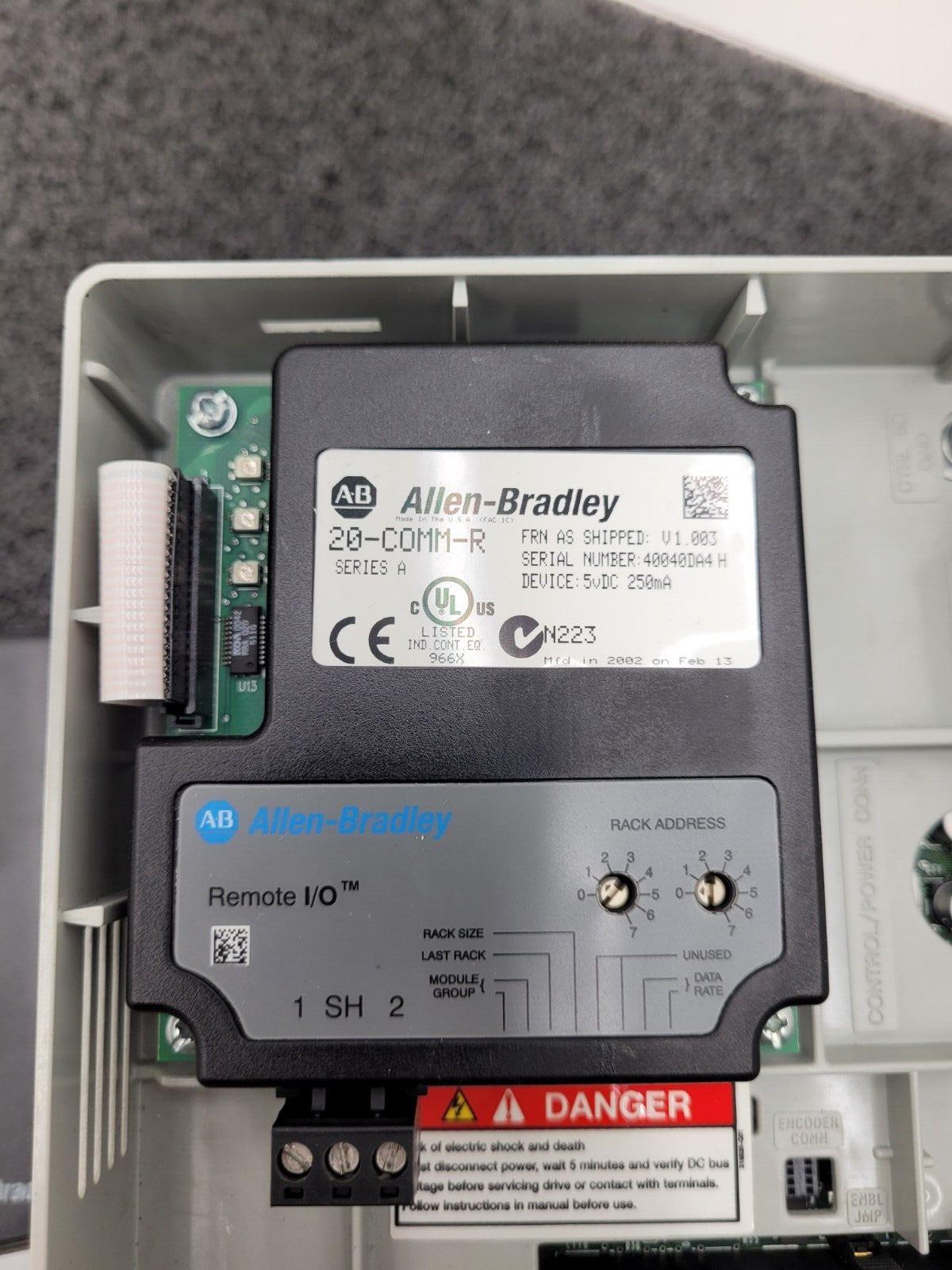 Allen Bradley 20AD8P0A0AYNNNC0 /A PowerFlex 70 480V 5HP AC VFD Motor Drive