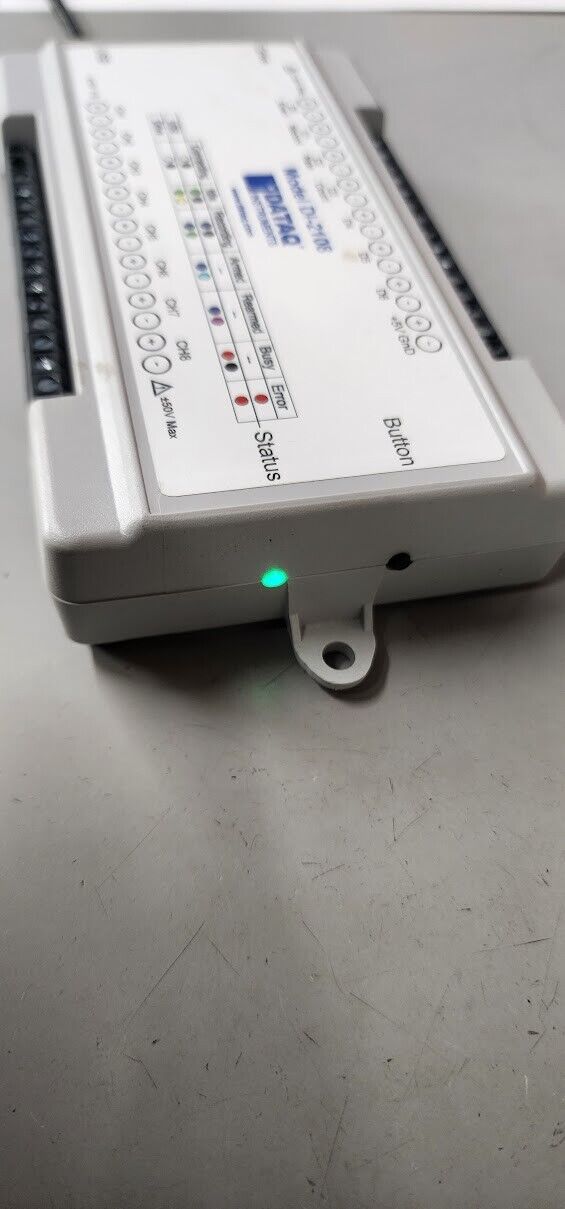 DATAQ Instruments DI-2108 Data Acquisition Kit w/ cable, power on tested