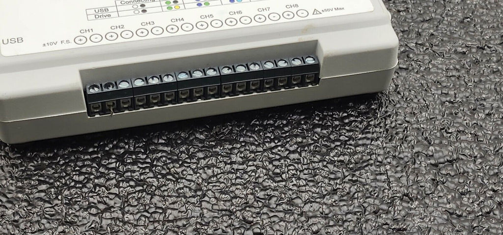 DATAQ Instruments DI-2108 Data Acquisition Kit w/ cable, power on tested