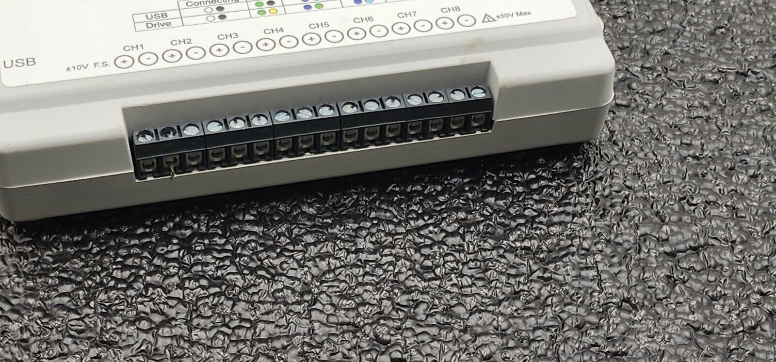 DATAQ Instruments DI-2108 Data Acquisition Kit w/ cable, power on tested