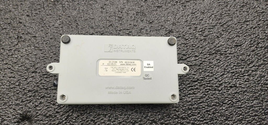 DATAQ Instruments DI-2108 Data Acquisition Kit w/ cable, power on tested