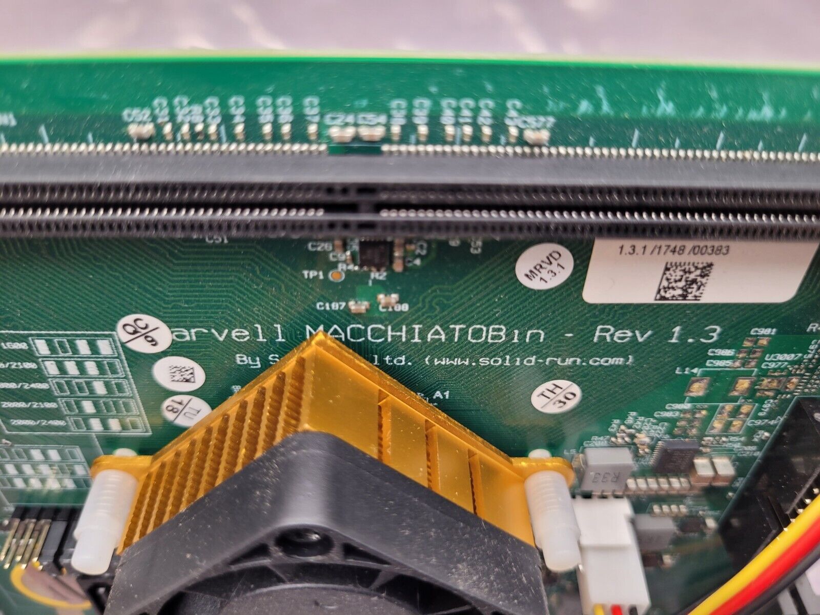 Solidrun Marvell MACCHIATOBin Doubleshot 2.0 GHz ARM A72 Coretex