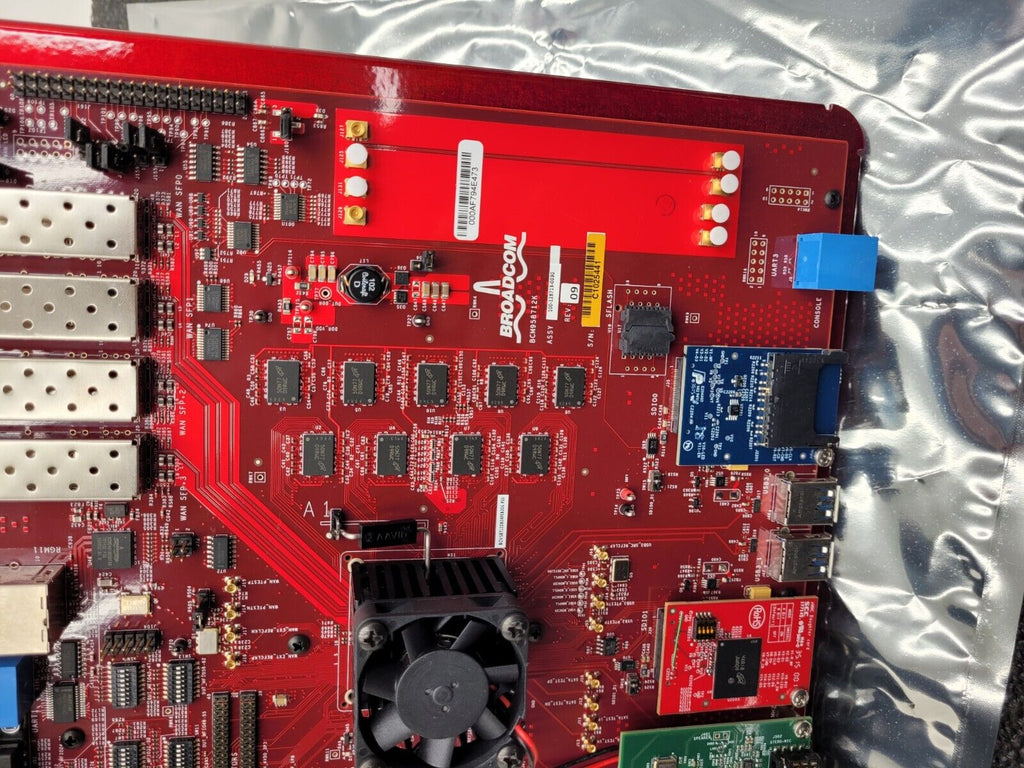 Broadcom BCM958712K Development Dev Board Kit 100-128713-0030 Rev 09