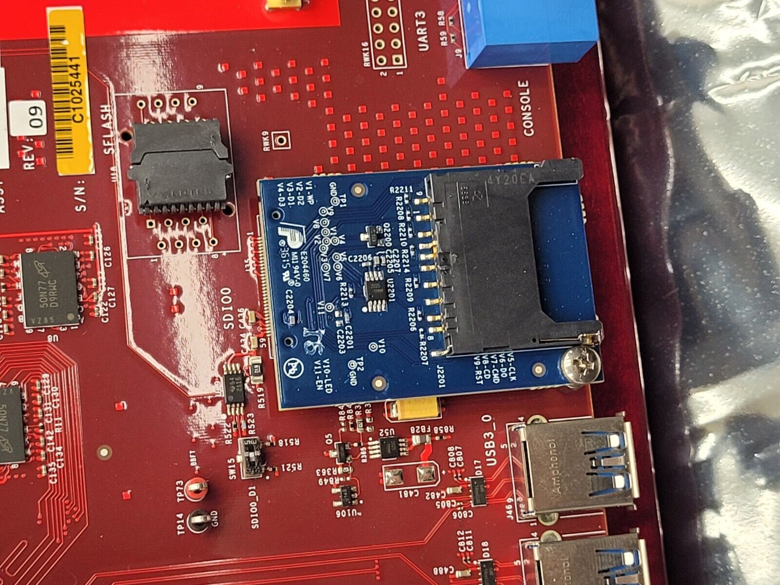 Broadcom BCM958712K Development Dev Board Kit 100-128713-0030 Rev 09