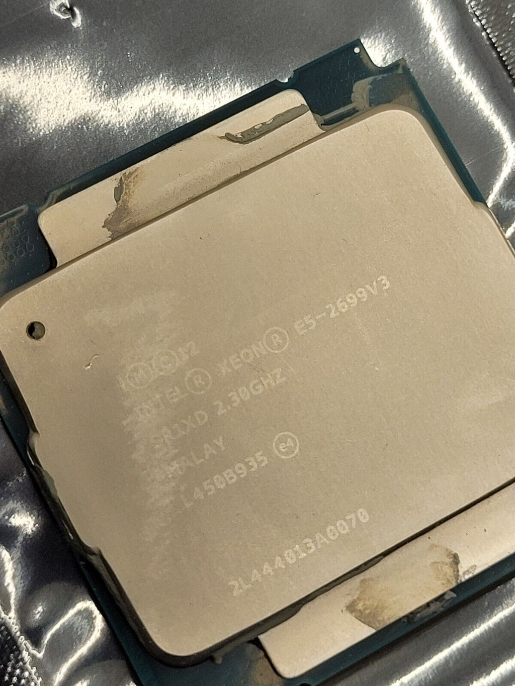 Intel XEON E5-2699V3 CPU PROCESSOR 18 CORE 2.30GHZ SR1XD 145W