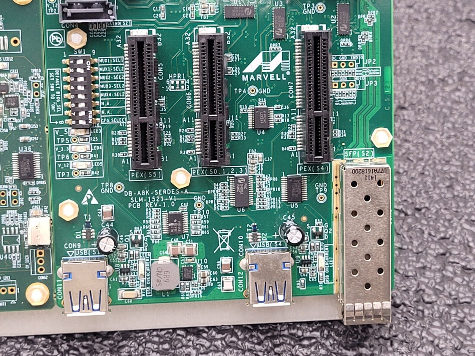 Marvell DB-88F7040-Modular Development Board SLM-1546-V1 Rev 1.0 DDR4