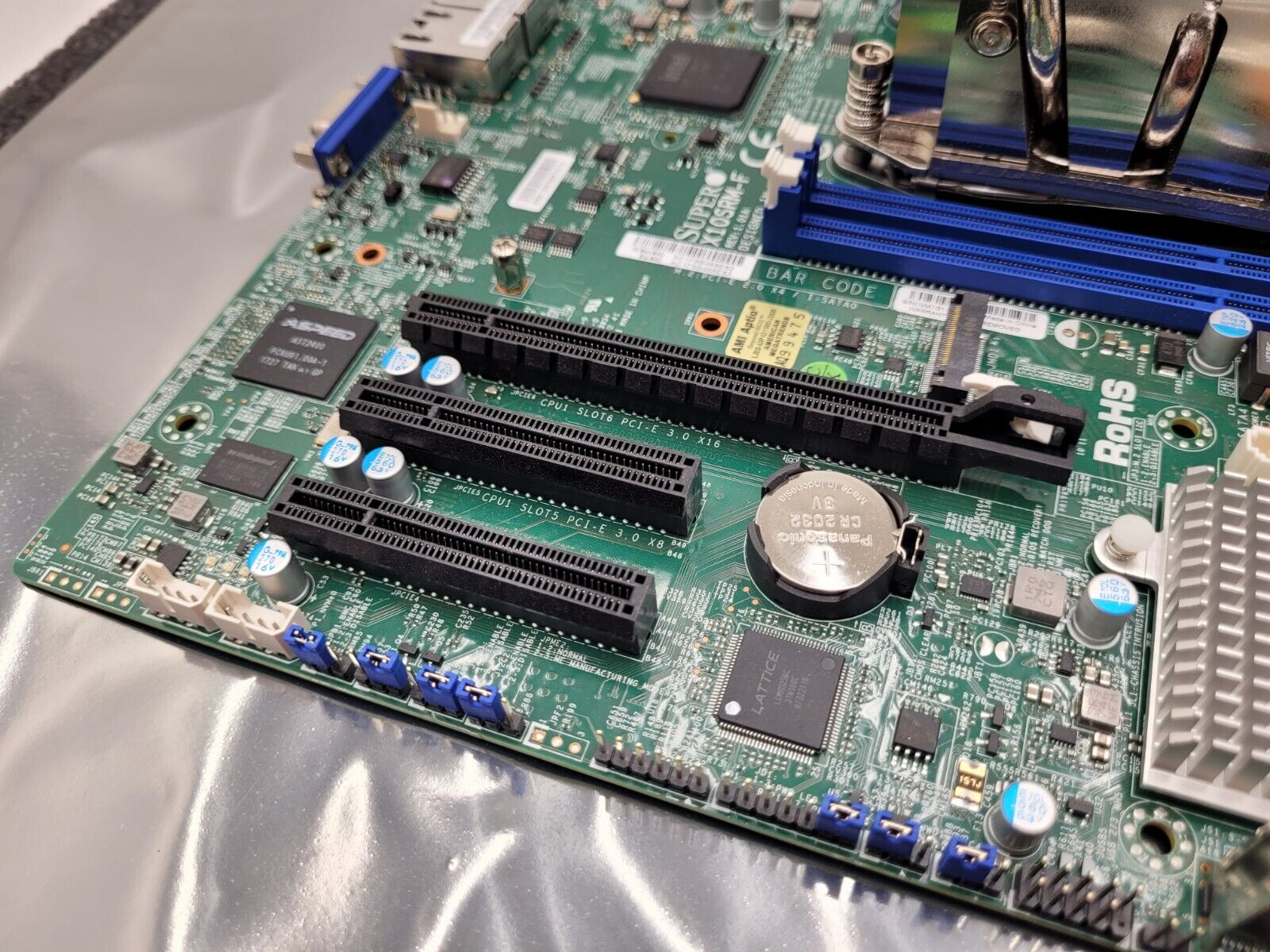 Supermicro X10SRM-F E5-2670V3 Intel C612 LGA2011-3 DDR4 ECC Motherboard NO Ram