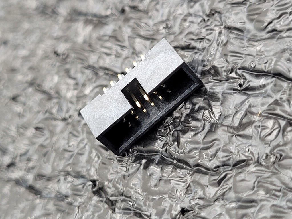~2k Amphenol 1P20021511-00012T1LF HD VT TH SHOULDED CONN HEADER SMD 12POS 1.27MM