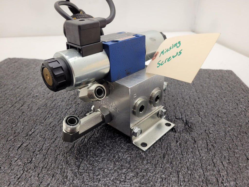 Rexroth R978017782 Solenoid Directional Spool Valve 4WE 6 H62/EG12N9K4/62 Unit C