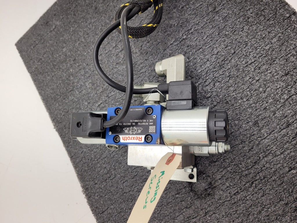 Rexroth R978017782 Solenoid Directional Spool Valve 4WE 6 H62/EG12N9K4/62 Unit C