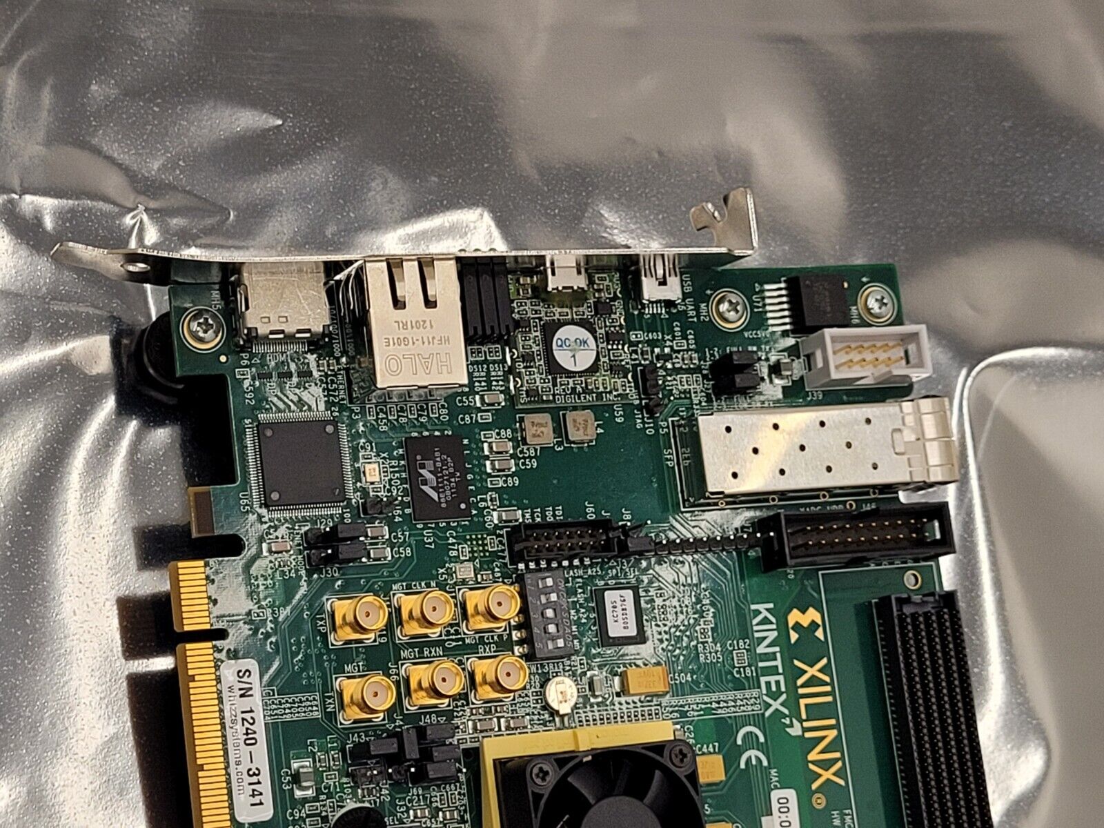 Whizz Systems Xilinx Kintex 7 Evalution Board Programmable SOC 0431778-02-1240