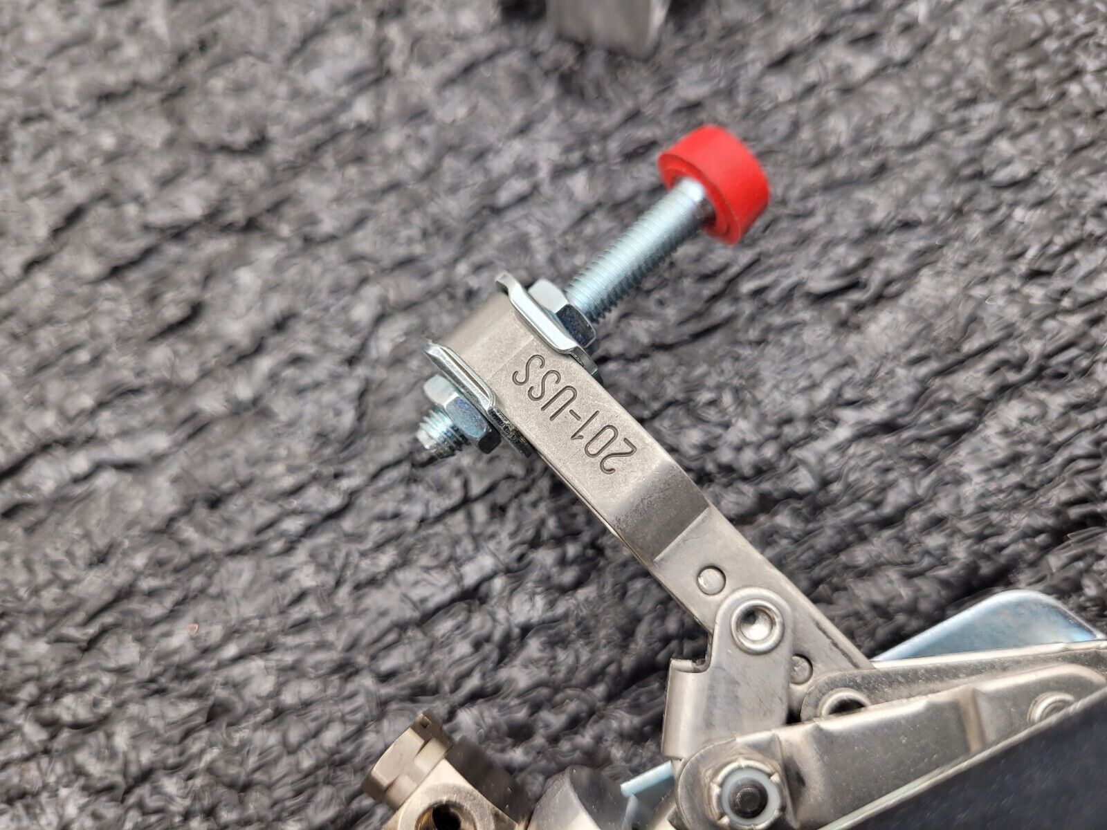 De-Sta-Co Swing Toggle Pneumatic Clamp 201-USS / 812010-MR + Mount