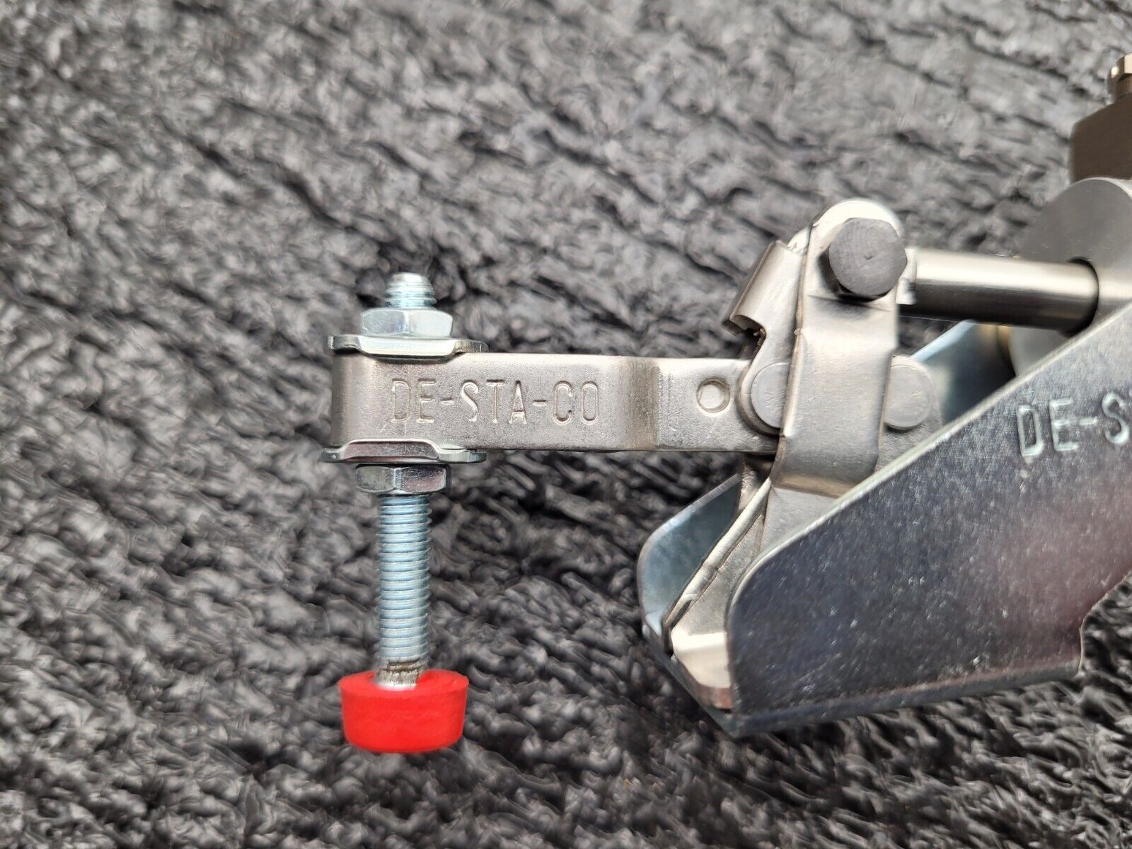 De-Sta-Co Swing Toggle Pneumatic Clamp 201-USS / 812010-MR + Mount