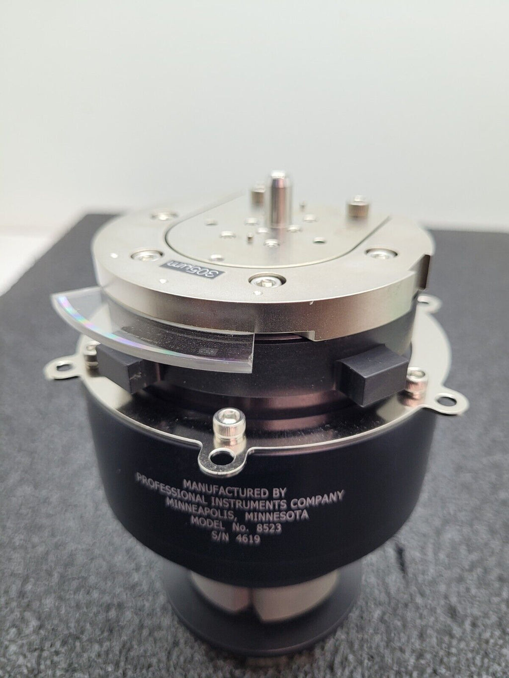 Professional Instruments 8523 Air Bearing Spindle Tested Spins Smoothly H