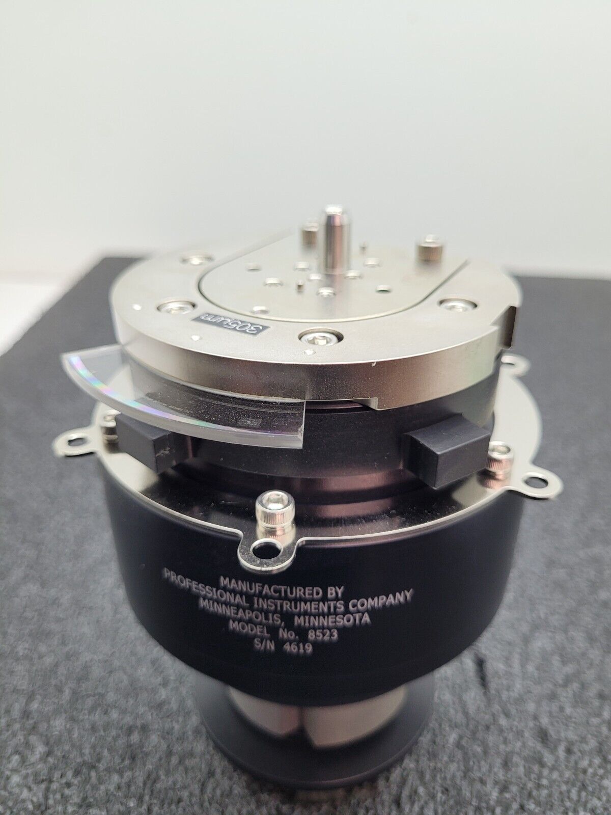 Professional Instruments 8523 Air Bearing Spindle Tested Spins Smoothly H