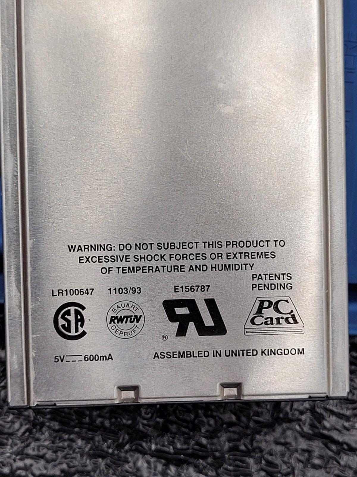 LECROY 93XX-HD02 PCMCIA HARD DISK for 9384 9370, 9350A CT521RM 520MB Callunacard