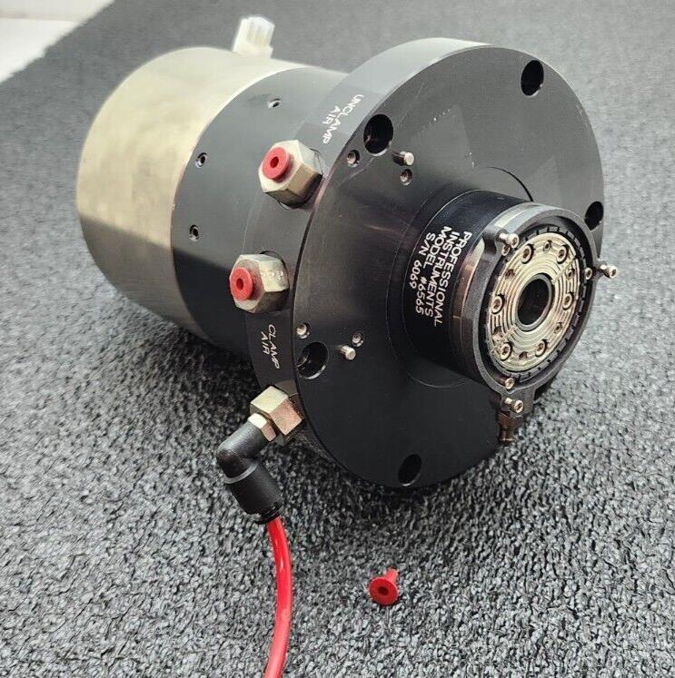 Professional Instruments 6565 Air Bearing Spindle Tested Spins Smoothly F