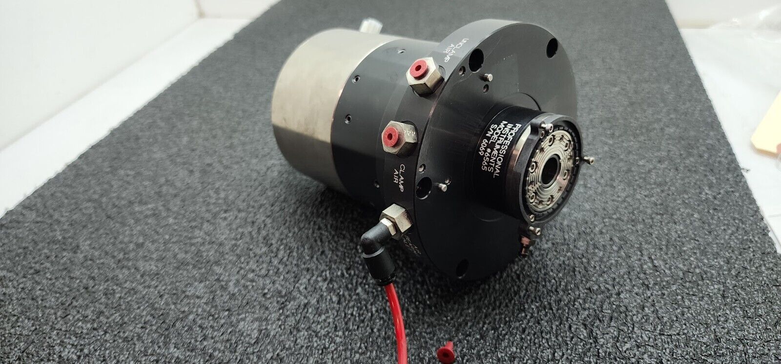 Professional Instruments 6565 Air Bearing Spindle Tested Spins Smoothly F