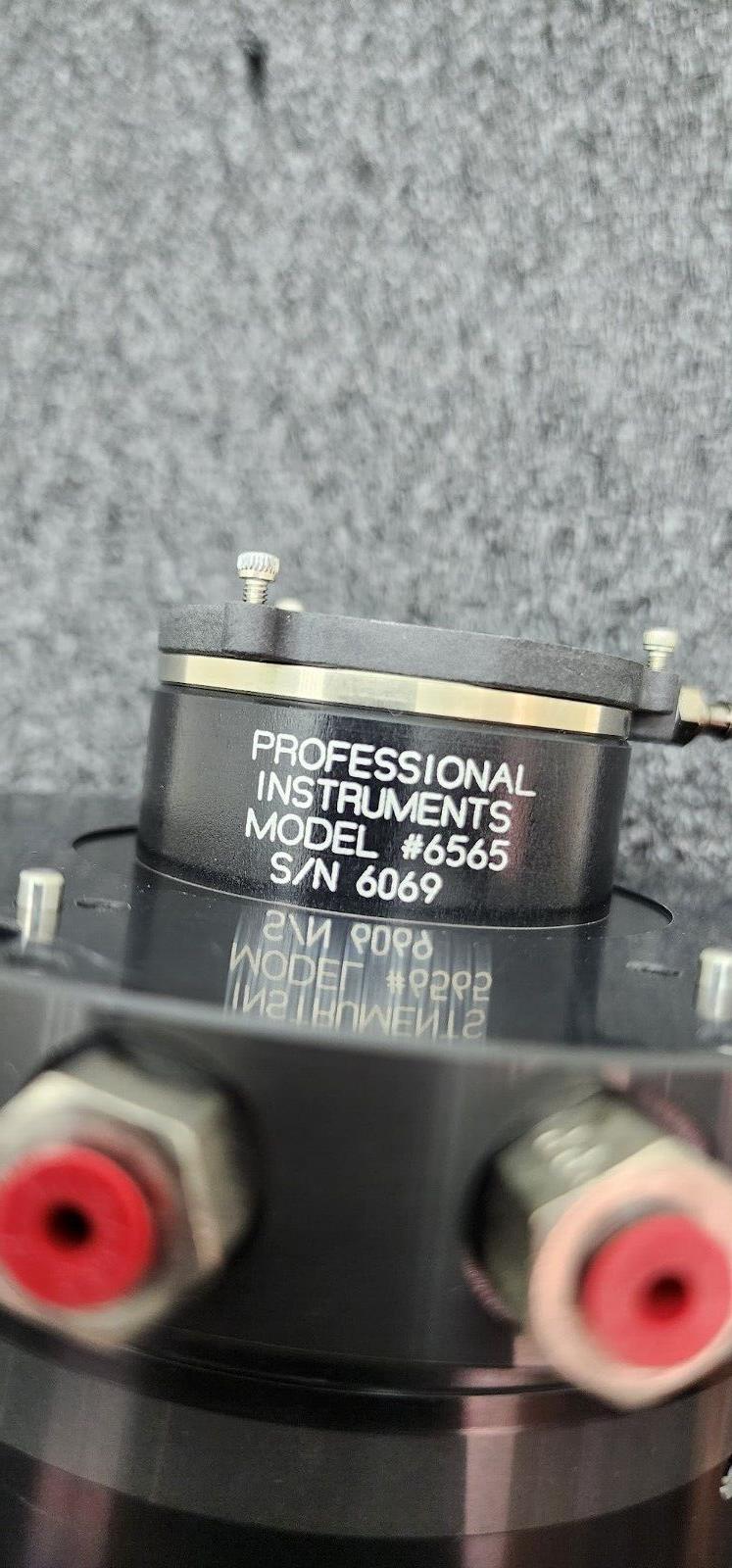 Professional Instruments 6565 Air Bearing Spindle Tested Spins Smoothly F