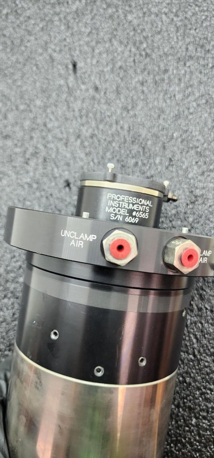 Professional Instruments 6565 Air Bearing Spindle Tested Spins Smoothly F