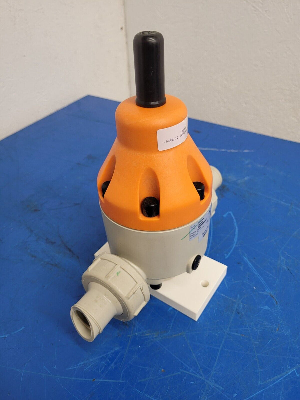 Stubbe DMV755 Liquid / Water Pressure Regulator 1-9 Bar PP EPDM PTFE Unit B