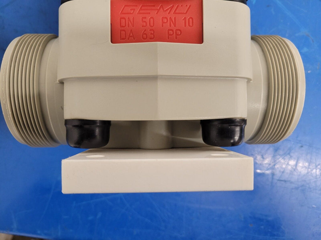 Gemu Typ 630 Diaphragm Valve Pneumatic Actuated DN 50 PN10 DA63 PP PTFE