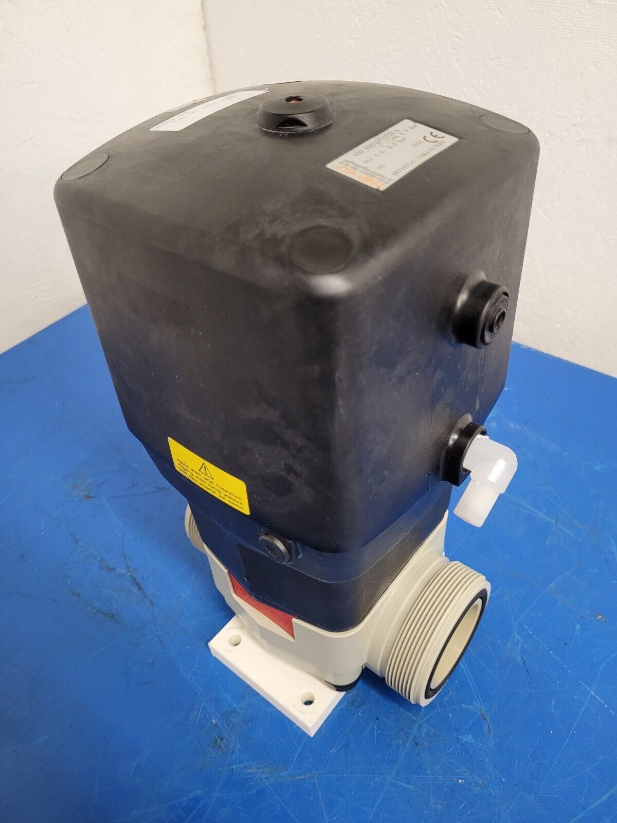 Gemu Typ 630 Diaphragm Valve Pneumatic Actuated DN 50 PN10 DA63 PP PTFE