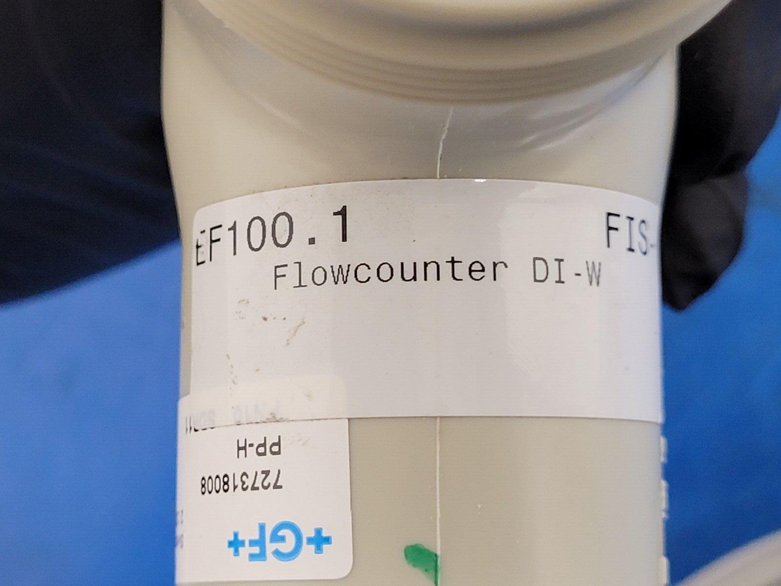 2x George Fischer 3-2536-T0-RE1, 150301027 Paddlewheel Flow Sensor DN25 EPDM Tee