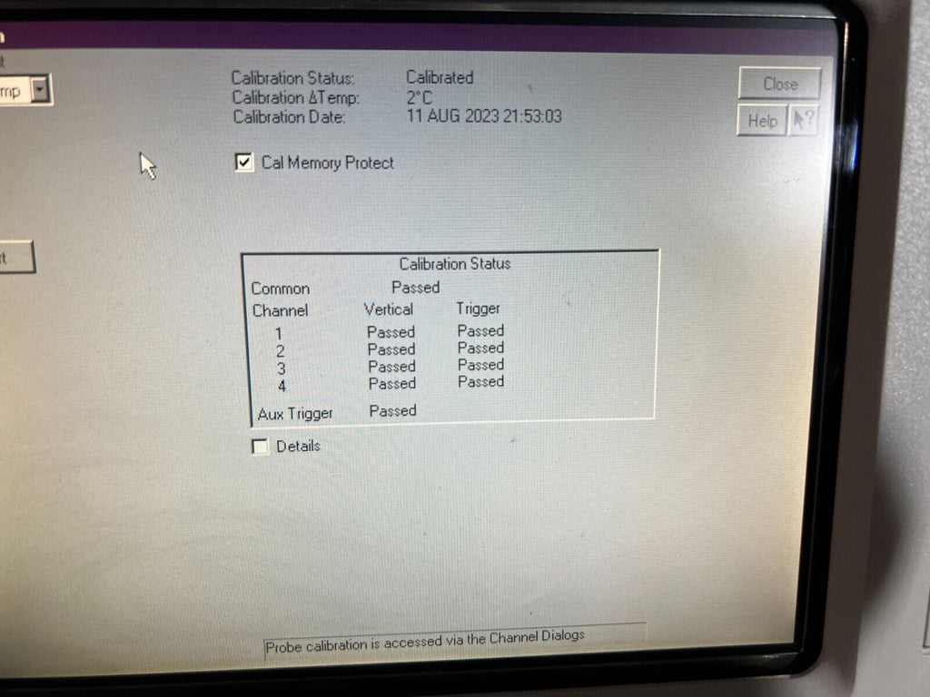 Agilent HP 54845A 4CH 1.5GHz 8 GSa/s Infiniium Infinium Digital Oscilloscope DSO