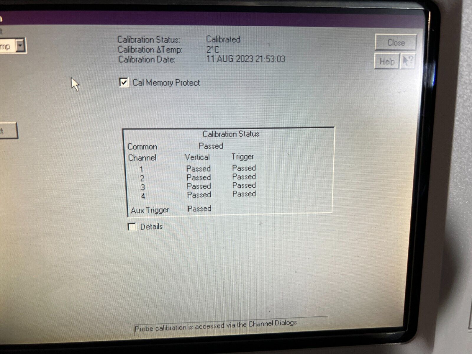 Agilent HP 54845A 4CH 1.5GHz 8 GSa/s Infiniium Infinium Digital Oscilloscope DSO