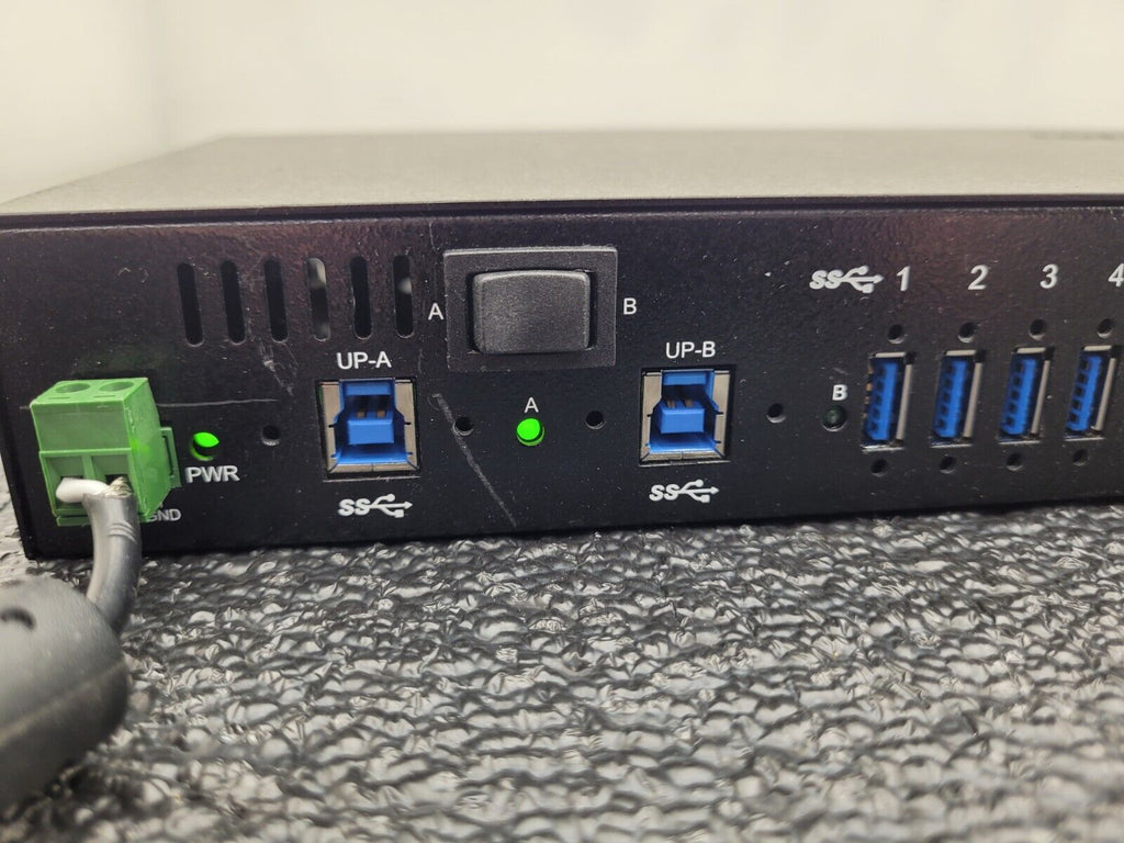 COOLGEAR USB3-16U1 16 PORT USB 3.2 GEN 1 HUB & ESD SURGE PROTECTION COOL GEAR