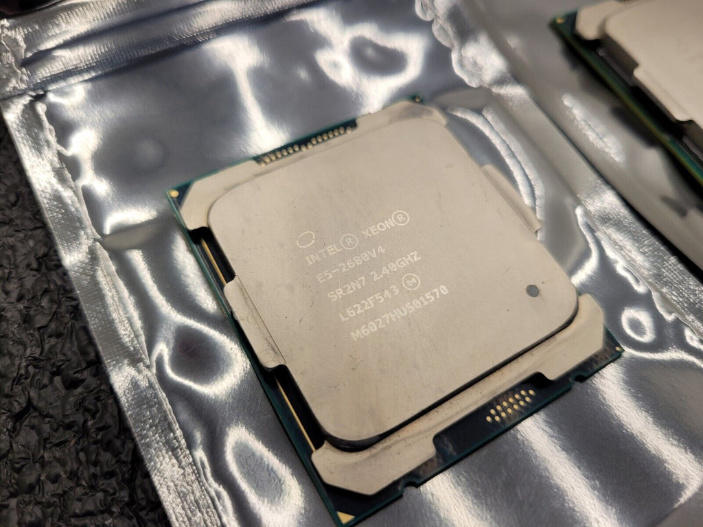 Lot of 2 Intel Xeon E5-2680v4 SR2N7 14 Core 2.4GHz 35MB Cache 120W Processor