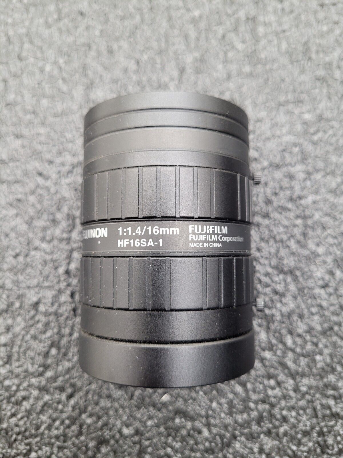 Fujinon 16mm f1.4 HF16SA-1 Machine Vision Lens C Mount Frame 1:1.4/16mm 1.4-22