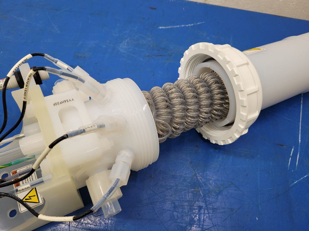 Heateflex LHN-1-09-0-A21-14-25 Ultra Pure In-line Fluid Acid Heater PVDF/PFA 9kW