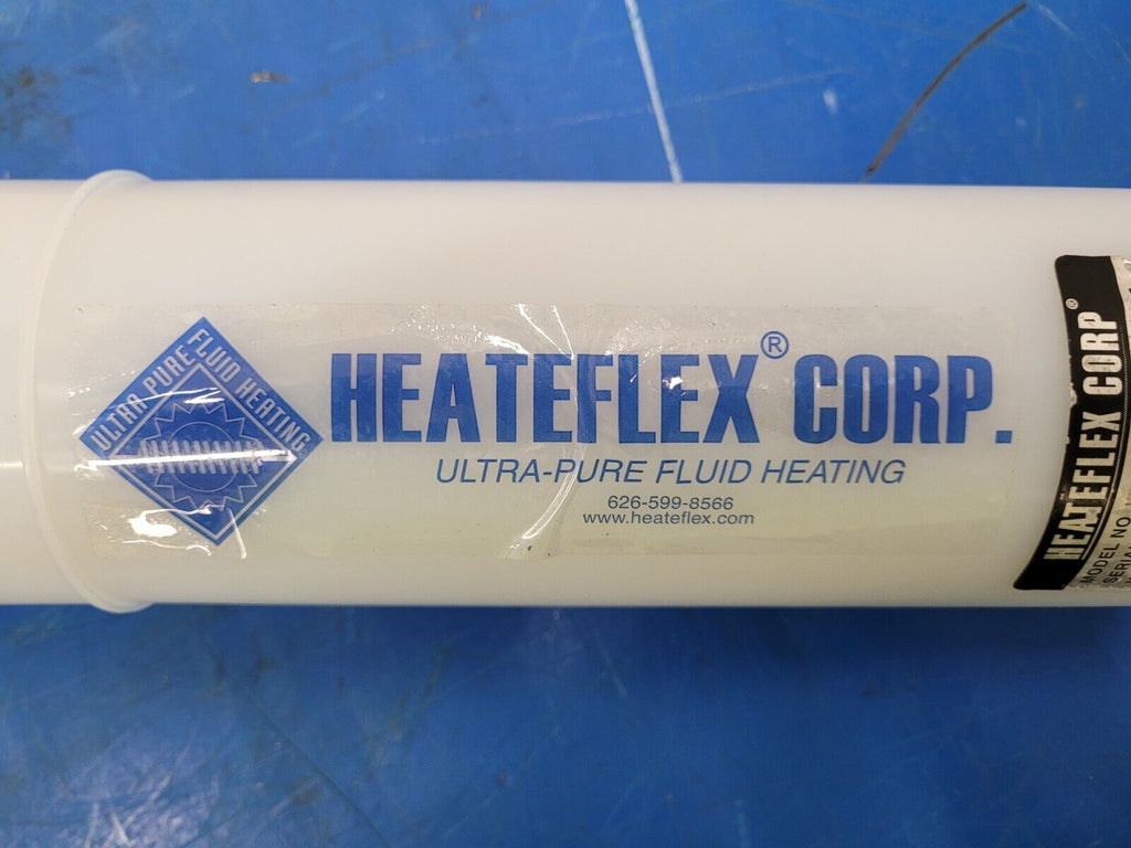 Heateflex LHN-1-09-0-A01-24-23 Ultra Pure In-line Fluid Acid Heater PVDF/PFA 9kW