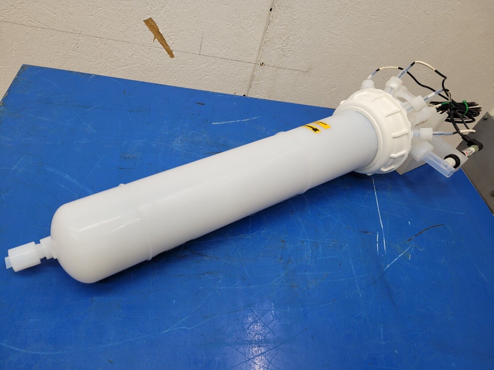 Heateflex LHN-1-09-0-A01-24-23 Ultra Pure In-line Fluid Acid Heater PVDF/PFA 9kW