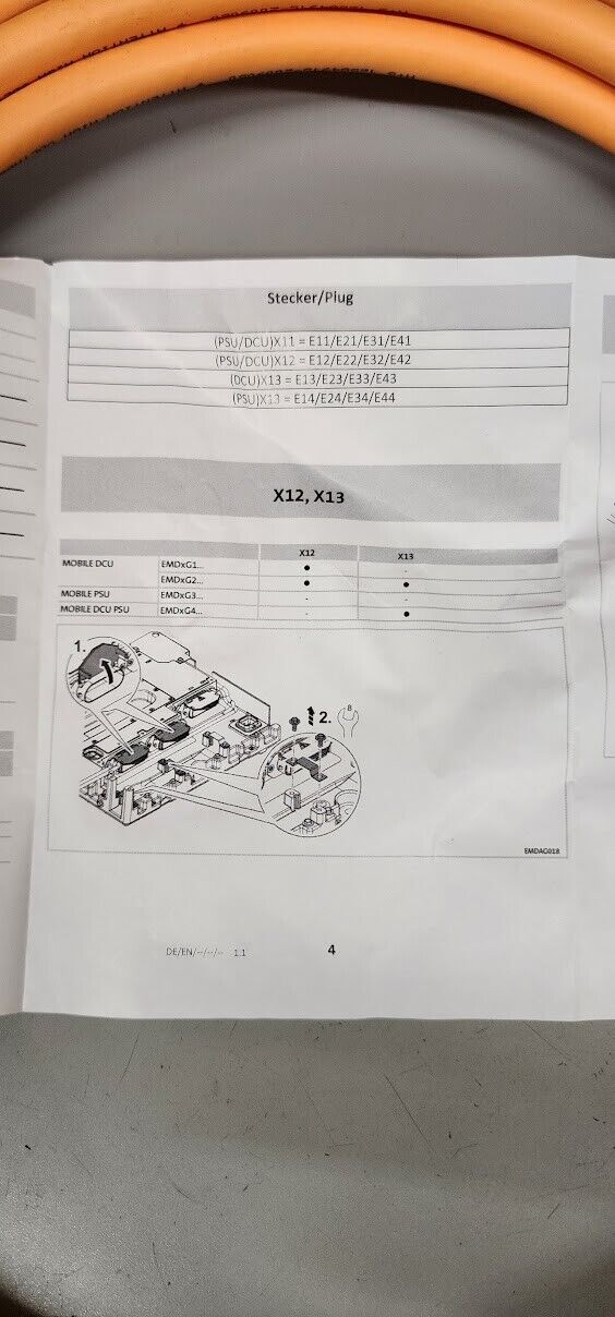 Bucher Mobile Drives EMDY905A0050E25A00 Automotive Power Cable