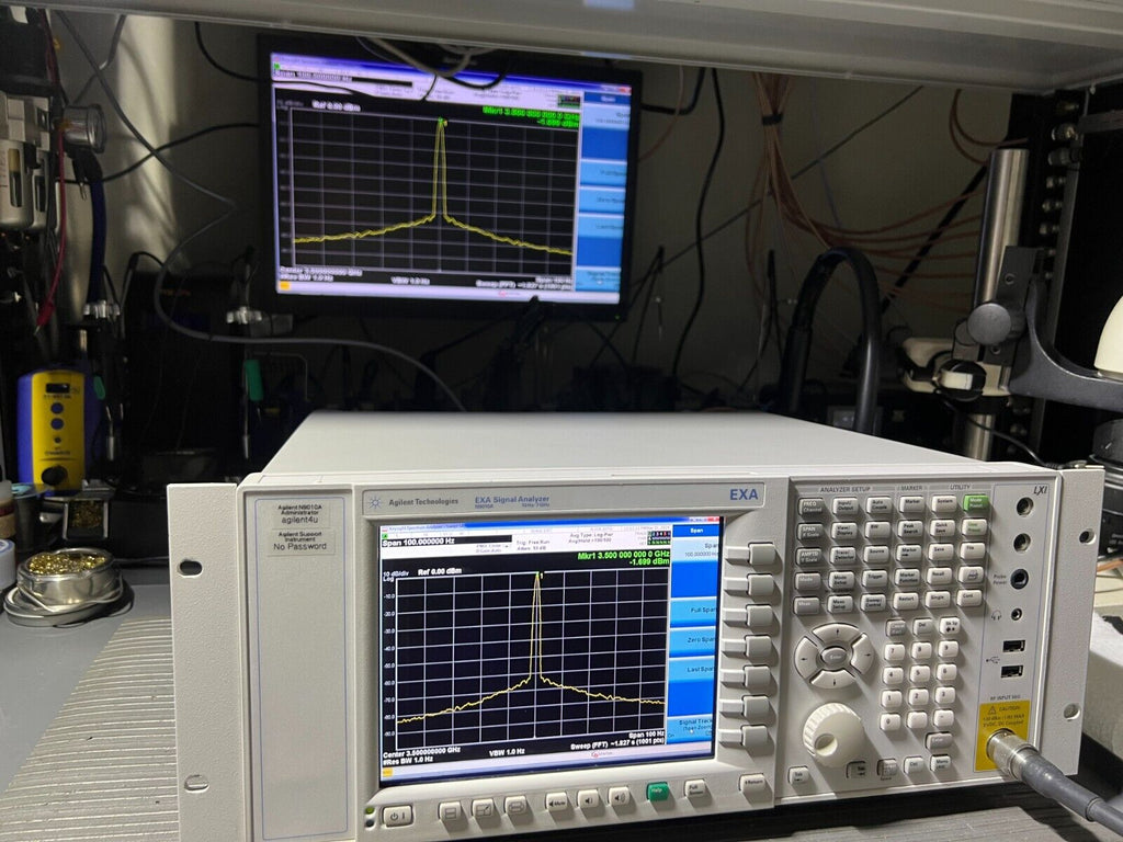 Agilent Keysight N9010A Opt 507 B25 10hz - 7GHz EXA Signal Spectrum Analyzer