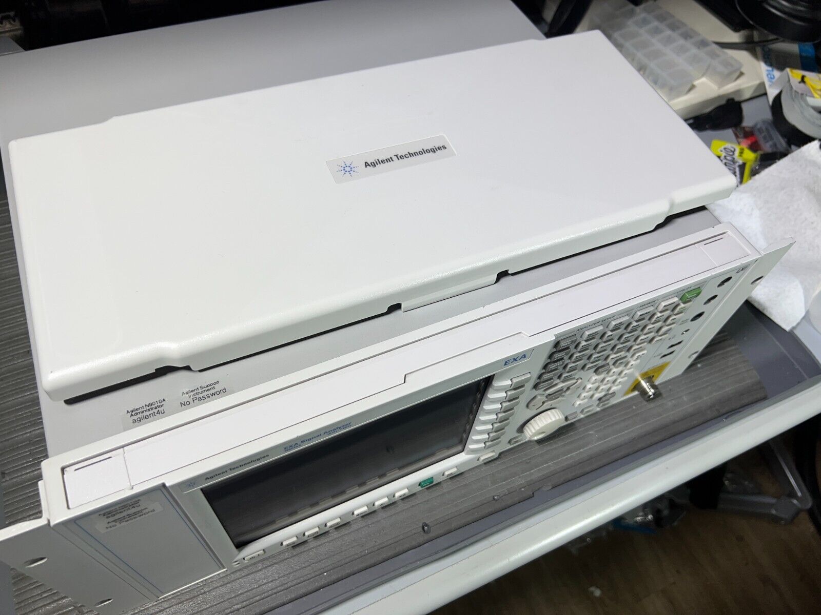 Agilent Keysight N9010A Opt 507 B25 10hz - 7GHz EXA Signal Spectrum Analyzer