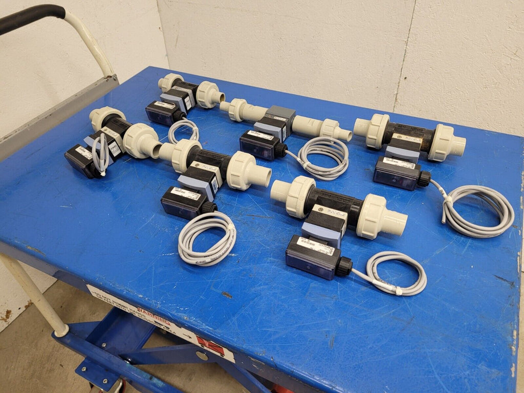 lot of 6x Burkert 8023:12 Solenoid Flow 5030-FKM-PP Wheel FLOW SE30 8030 DN12