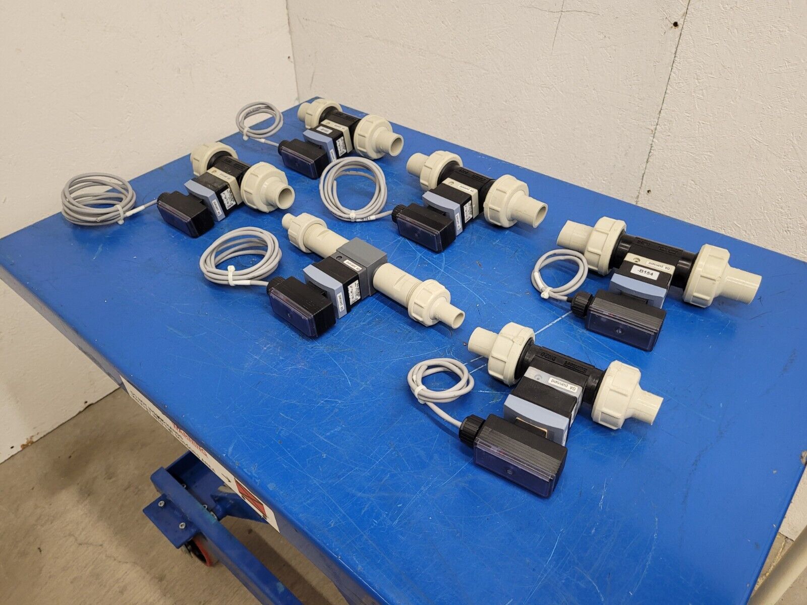 lot of 6x Burkert 8023:12 Solenoid Flow 5030-FKM-PP Wheel FLOW SE30 8030 DN12