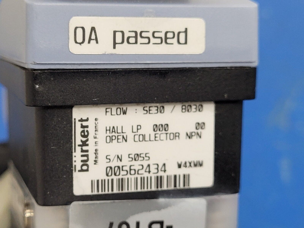 lot of 6x Burkert 8023:12 Solenoid Flow 5030-FKM-PP Wheel FLOW SE30 8030 DN12