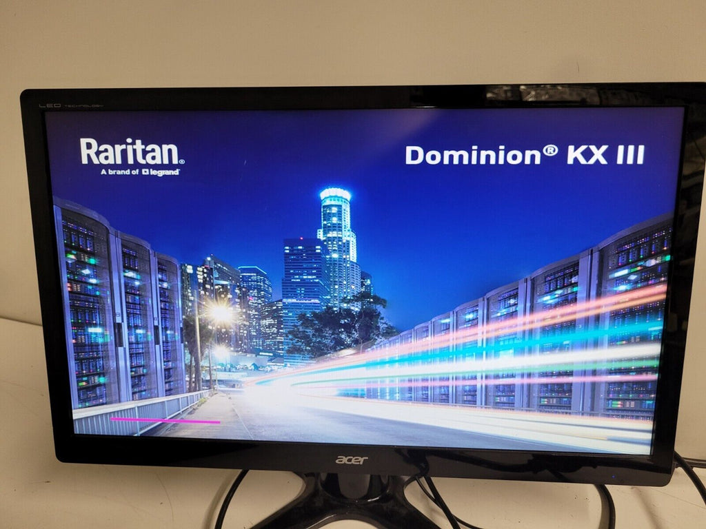 Raritan Dominion KX III DKX3-416 16-Port KVM Over IP Switch Tested Working
