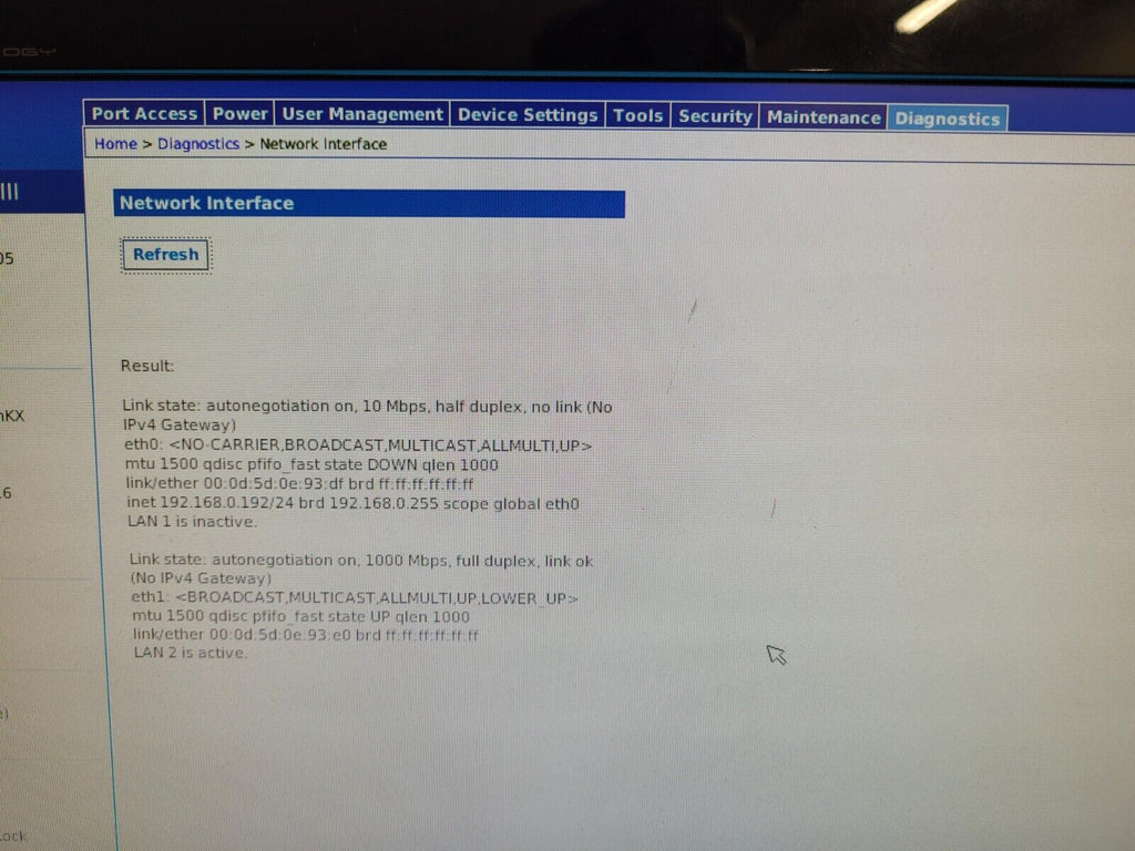 Raritan Dominion KX III DKX3-416 16-Port KVM Over IP Switch Tested Working